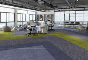 辦公室地毯--高低圈方塊毯--天網(wǎng)